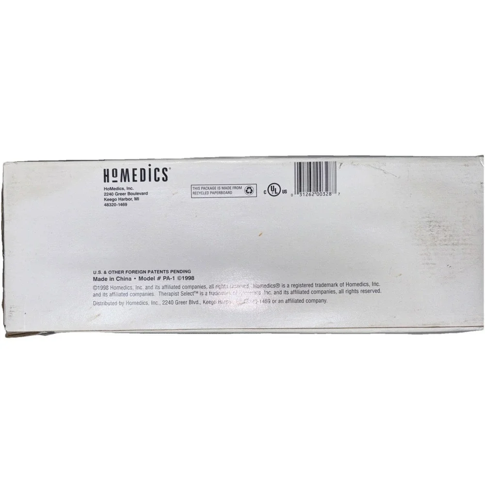 HoMedics PA-1 Professional Percussion Massager‎ Deep Tissue Back Muscle Relief